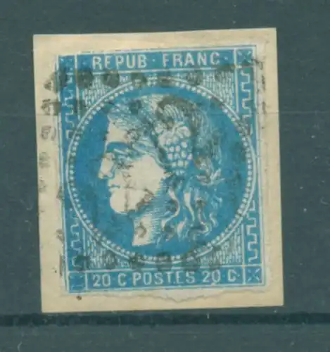 FRANKREICH 1870 Nr 41 gestempelt (223655)