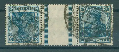 DEUTSCHES REICH 1921 ZD Nr KZ3.1 gestempelt (225762)