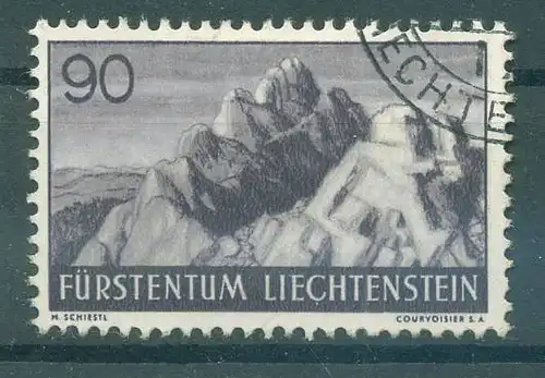 LIECHTENSTEIN 1937 Nr 166 gestempelt (226713)