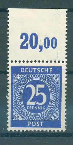 KONTROLLRAT 1946 Nr 926 postfrisch (226832)