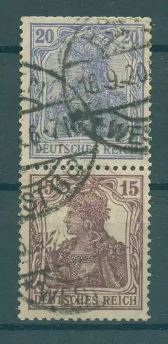 DEUTSCHES REICH 1919 ZD Nr S10 gestempelt (227594)