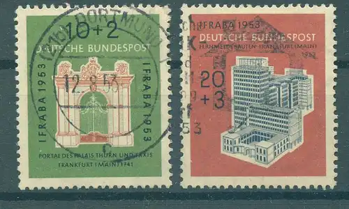 BUND 1953 Nr 171-172 gestempelt (227605)