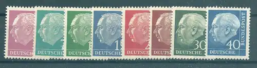 BUND 1954/57 Nr 179-260y postfrisch (227614)