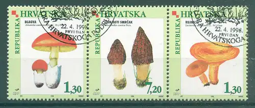 KROATIEN 1998 Nr 454-456 gestempelt (227691)