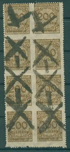 DEUTSCHES REICH 1923 Nr 323B gestempelt (229020)