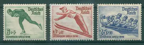 DEUTSCHES REICH 1935 Nr 600-602 postfrisch (229272)