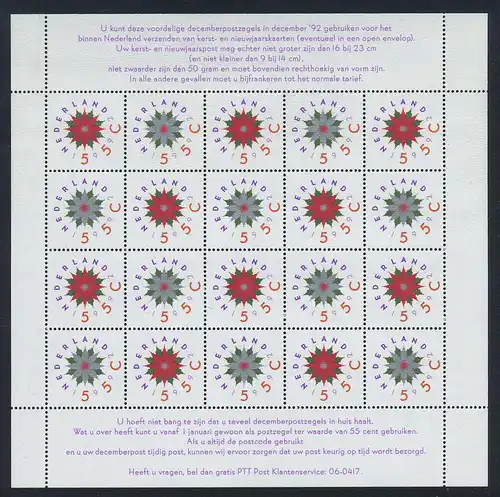 NIEDERLANDE 1992 Nr 1458-1459 postfrisch (700909)