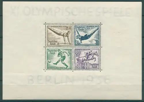 DEUTSCHES REICH 1936 Bl.5 postfrisch (230788)