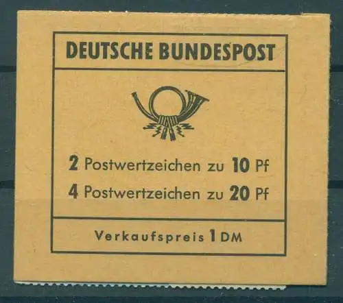 BUND 1968 MH14d postfrisch (921632)