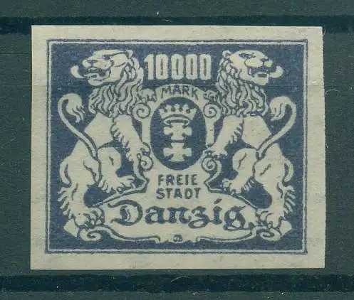 DANZIG 1923 Nr 174U ungebraucht (921675)