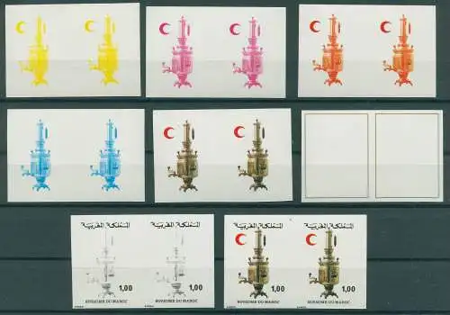 MAROKKO PHASENDRUCKE Nr 903 PH postfrisch (921721)