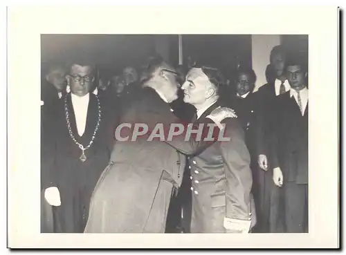 PHOTO Voyage officiel de Mr le President de la Republique a Bordeaux 13 juin 1948 Auriol giberton