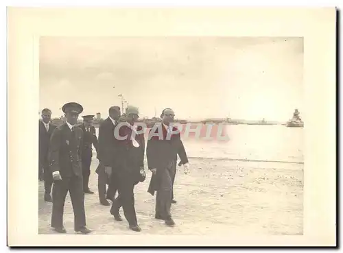 PHOTO Voyage officiel de Mr le President de la Republique en Bretagne 29 et 30 mai 1948 Auriol a Bre