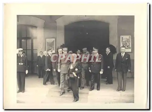 PHOTO Voyage officiel de Mr le President de la Republique Dijon Macon 15 et 16 mai 1948 Auriol a Mac