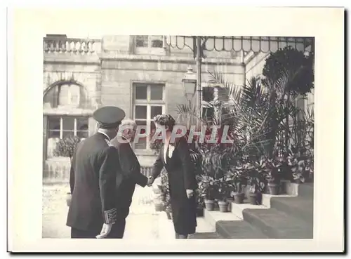 PHOTO Voyage officiel de Mr le President de la Republique Dijon Macon 15 et 16 mai 1948 Auriol a Dij