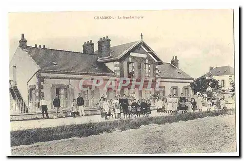 Chambon Cartes postales La gendarmerie TOP