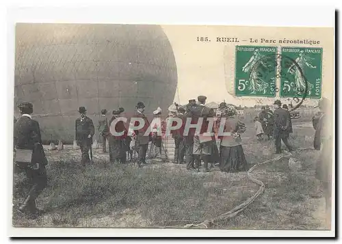 Rueil Cartes postales Le parc aerostatique (ballon) Gros plan RaRe