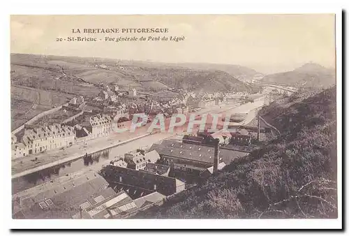 Saint Brieuc Cartes postales Vue generale du Pont de Legue (usines)