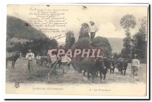 Le CAntal pittoresque Cartes postales La fenaison TOP