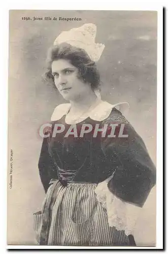 Cartes postales Jeune fille de Rosporden TOP