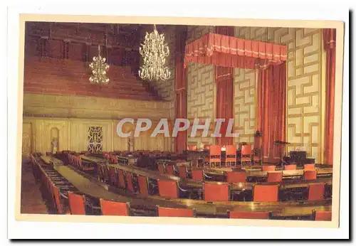 Suede Cartes postales City Hall Stockholm Council room Sweden