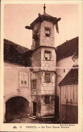 Vesoul - La Tour Simon Renard - Cartes postales