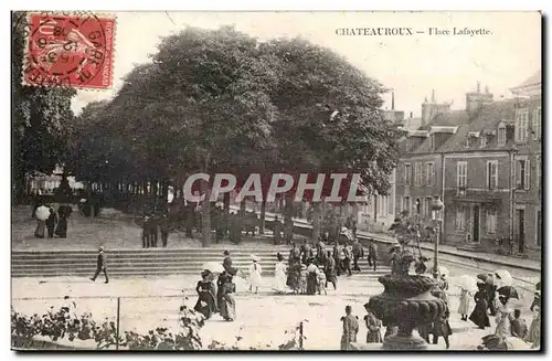 Chateauroux Cartes postales Place Lafayette