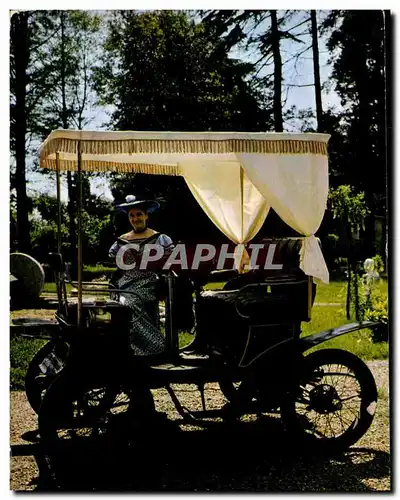 Cartes postales moderne a la conquete des routes Vis a vis de Dion (1898) Deux vitesses