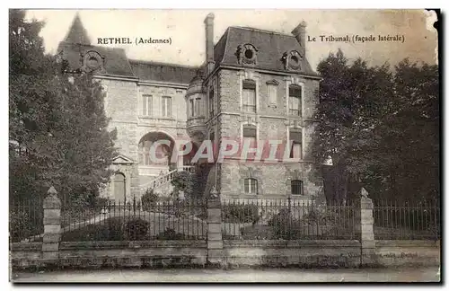 Rethel Cartes postales Le tribunal (facade laterale)