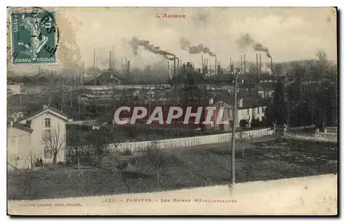 Pamiers Cartes postales Les usines metallurgiques