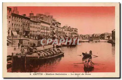 Cette Cartes postales Station balneaire Le quai de Bosc