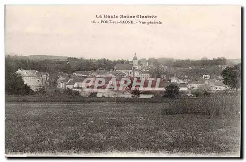 Port sur Saone Cartes postales Vue generale