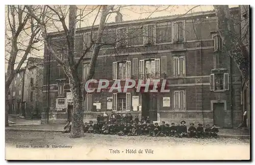 Trets Cartes postales Hotel de ville (enfants)