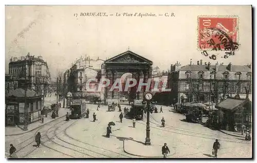 Bordeaux - La Place d&#39Aquitaine - Cartes postales