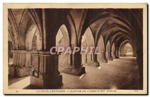 Luxeuil Les Bains - Cloitre de L&#39Abbaye - Cartes postales