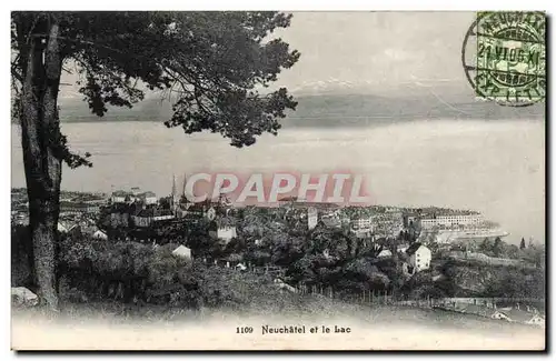 Suisse - Schweiz - Neuchatel - et le Lac l - Cartes postales