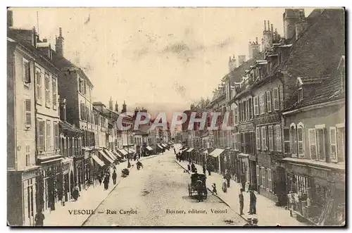 Vesoul - Rue Carnot - Cartes postales