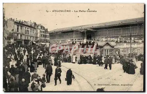 Angouleme Cartes postales Les halles centrales TOP