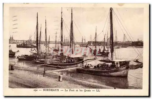 Bordeaux Cartes postales Le port et les quais