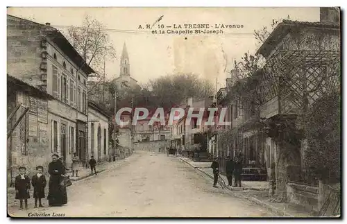 La Tresne Cartes postales L&#39venue et la chapelle St Joseph