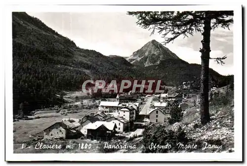 Italie italia Cartes postales moderne Claviere Panorama