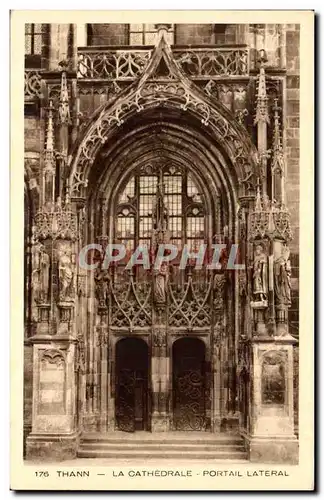 Cartes postales Thann La cathedrale Portail lateral