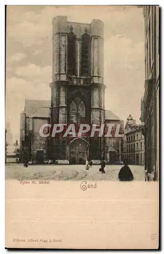 Cartes postales Gand Eglise St Michel