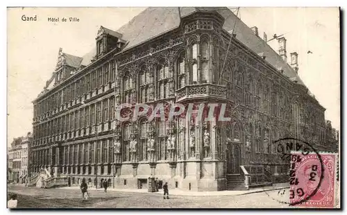 Cartes postales Gand Hotel de ville