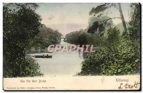 Cartes postales ireland Irlande Killarney The old weird bridge