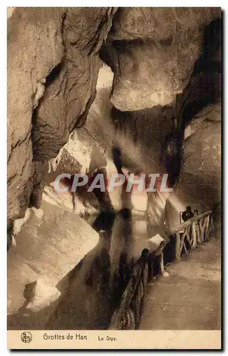 Cartes postales Grottes de Han Le Styx