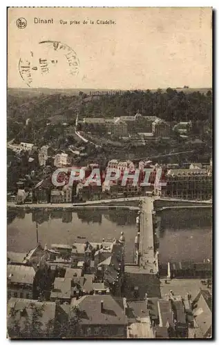 Cartes postales Dinant Vue prise de la citadelle