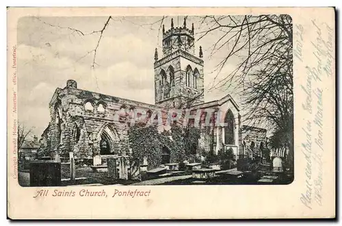 Cartes postales All Saints Church Pontefact