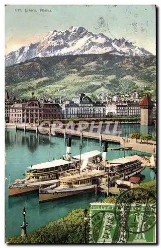 Cartes postales Luzern pilatus