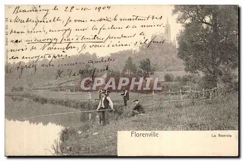 Cartes postales Belgique Belgie Florenville La Semois Pecheurs